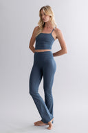 Leggings Flared Cotton Touch Teal | Hey Honey & Active Wear