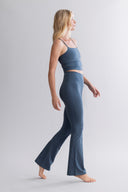 Leggings Flared Cotton Touch Teal | Hey Honey & Active Wear