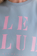 Sweater Le Club Slate | Hey Honey & Active Wear
