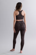 Maternity Leggings Mono Leo Soft Brown | Hey Honey & Active Wear