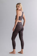Leggings Cropped Mono Leo Soft Brown | Hey Honey & Active Wear