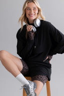 Ribstop Shorts with inner tight Black | Hey Honey & Active Wear