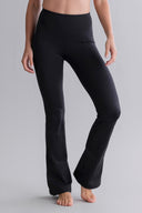 Leggings Flared Cotton Touch Black | Hey Honey & Active Wear