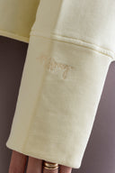 Open Edge Sweater Pastel Yellow | Hey Honey & Active Wear