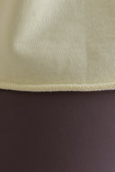 Open Edge Sweater Pastel Yellow | Hey Honey & Active Wear