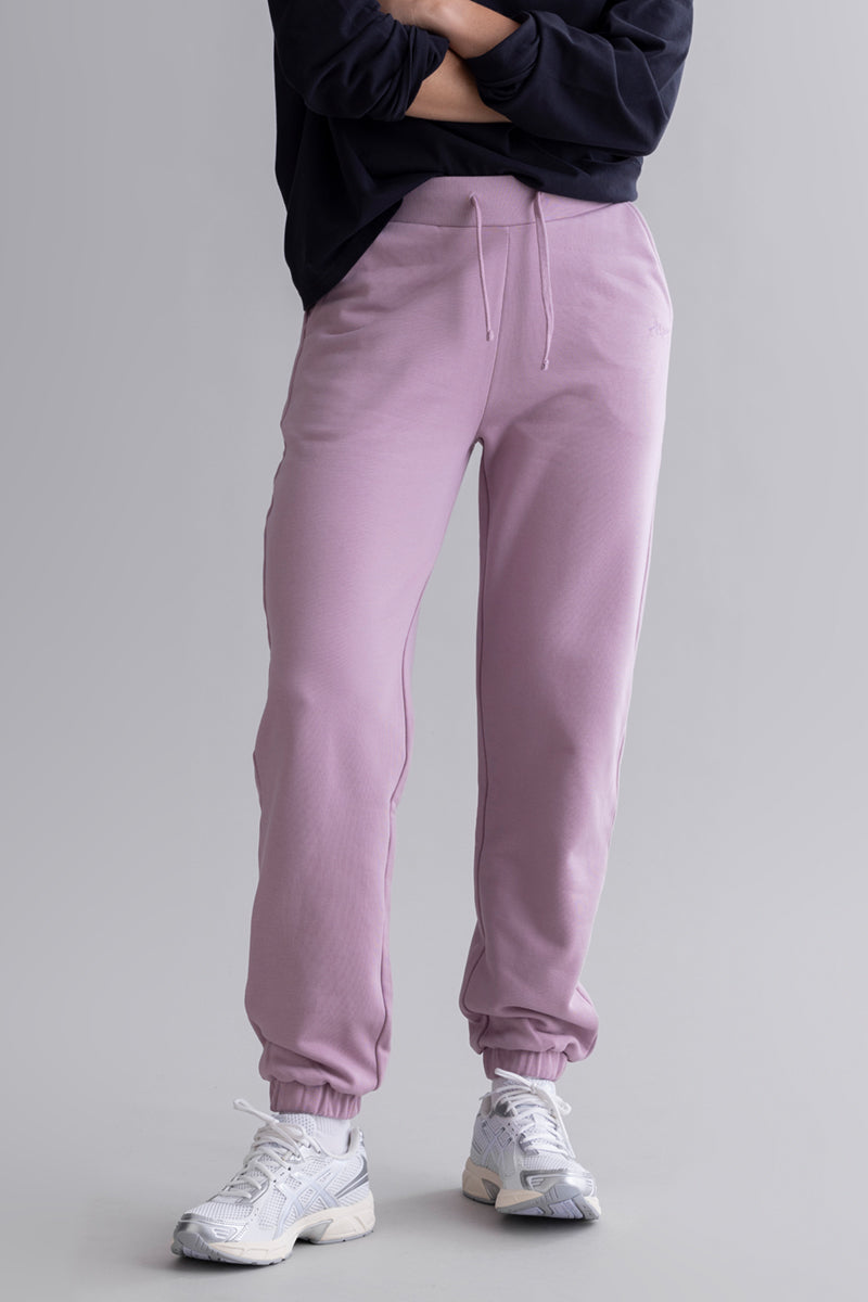 Cuff Sweat Pants Mauve | Hey Honey