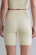 Longline Tank Ribbed Pastel Yellow | Hey Honey & Active Wear