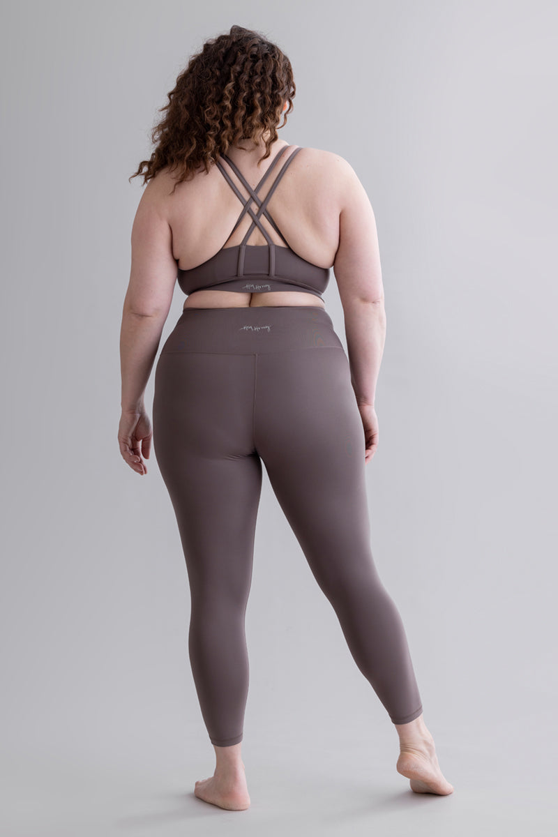 Criss-Cross Bra Cotton Touch Taupe