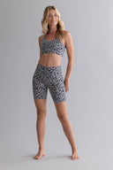 Criss-Cross Bra Mono Leo Stone | Hey Honey & Active Wear