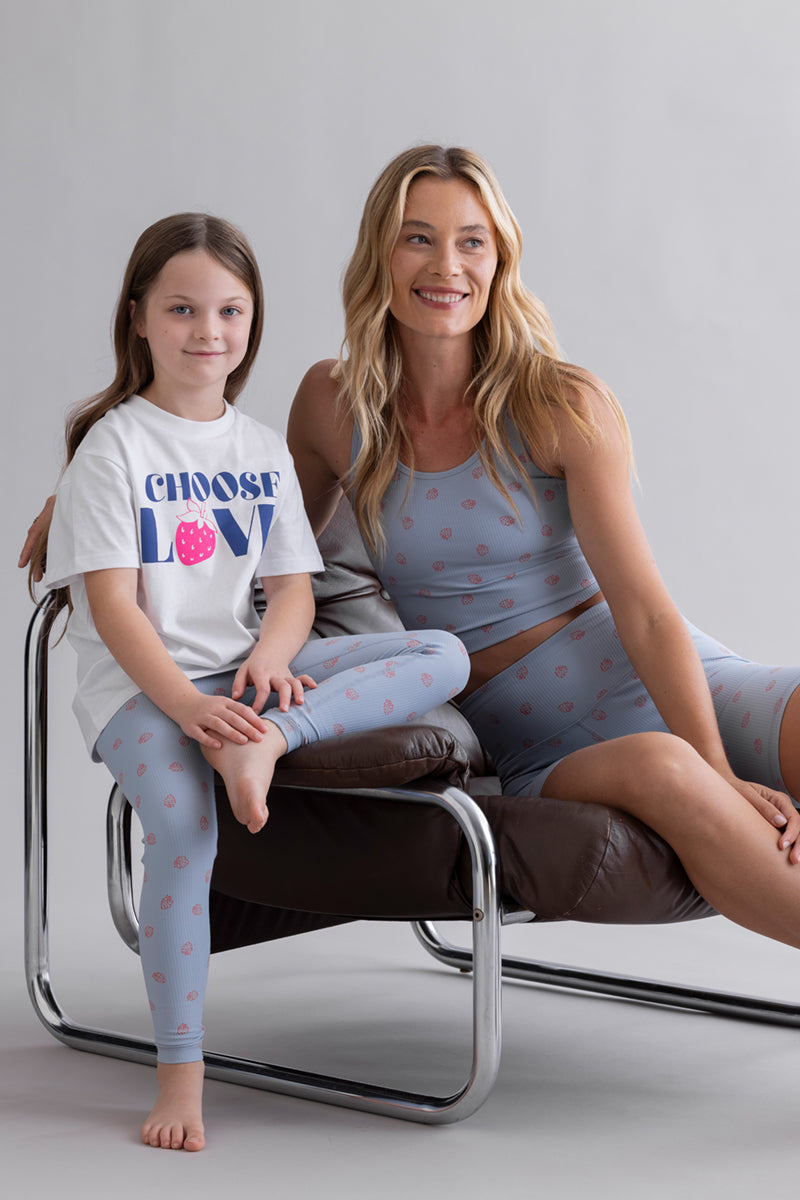 Kids T-Shirt Love White | Hey Honey & Active Wear