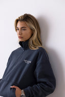 Zip Sweater Le Club Teal | Hey Honey & Active Wear