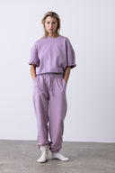 Cuff Sweat Pants Mauve | Hey Honey & Active Wear
