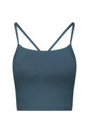 Longline Bustier Cotton Touch Teal | Hey Honey & Active Wear