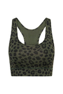 Racerback Bra Leo Forest | Hey Honey & Active Wear