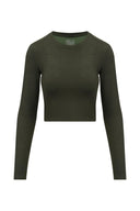 Longsleeve Cropped Always Dressed Forest Night | Hey Honey & Active Wear