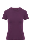 Active T-Shirt Italian Plum | Hey Honey & Active Wear