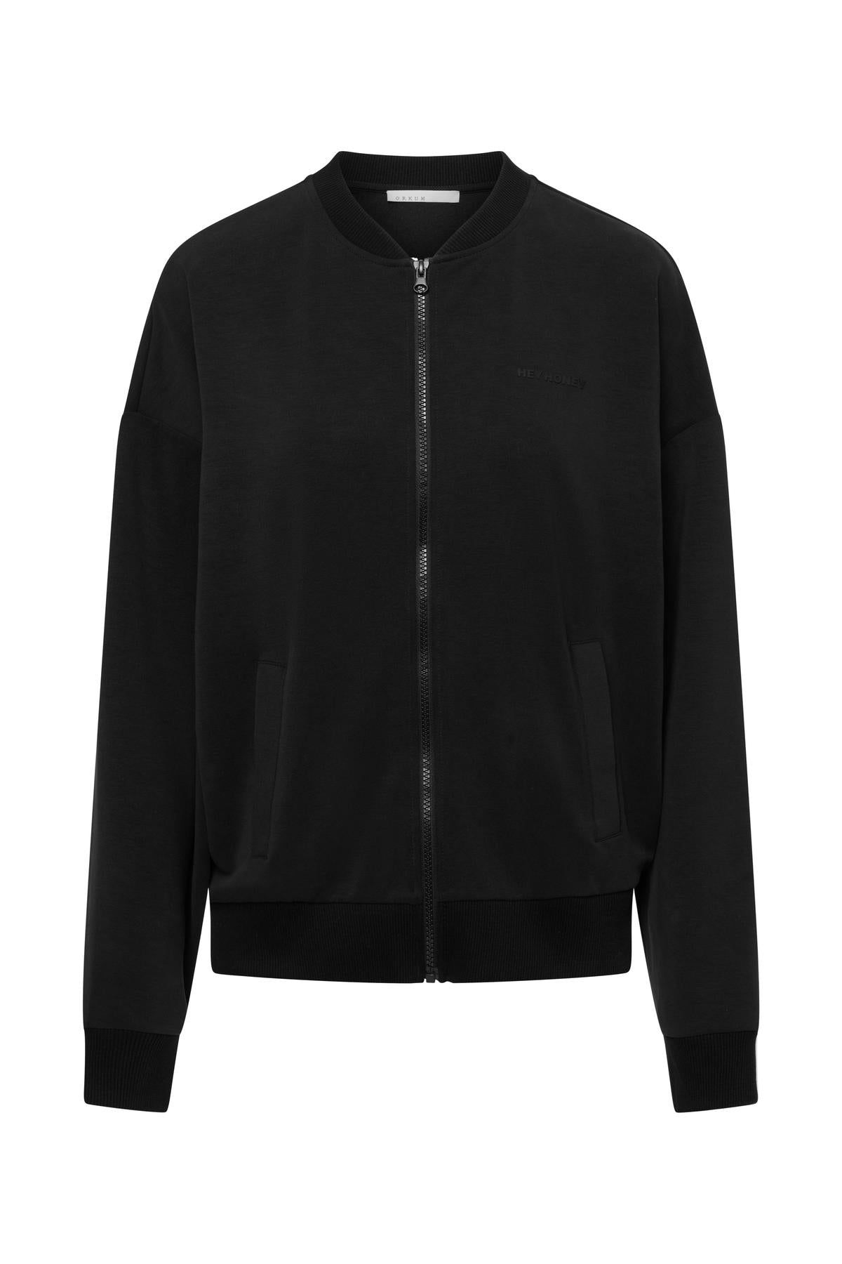 Lux Bomber Jacket Black | Hey Honey & Active Wear