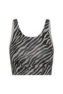 Bustier Zebra Stone | Hey Honey Yoga & Active Wear
