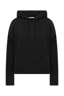 Cozy Hoodie Long Cuffs Black | Hey Honey & Active Wear