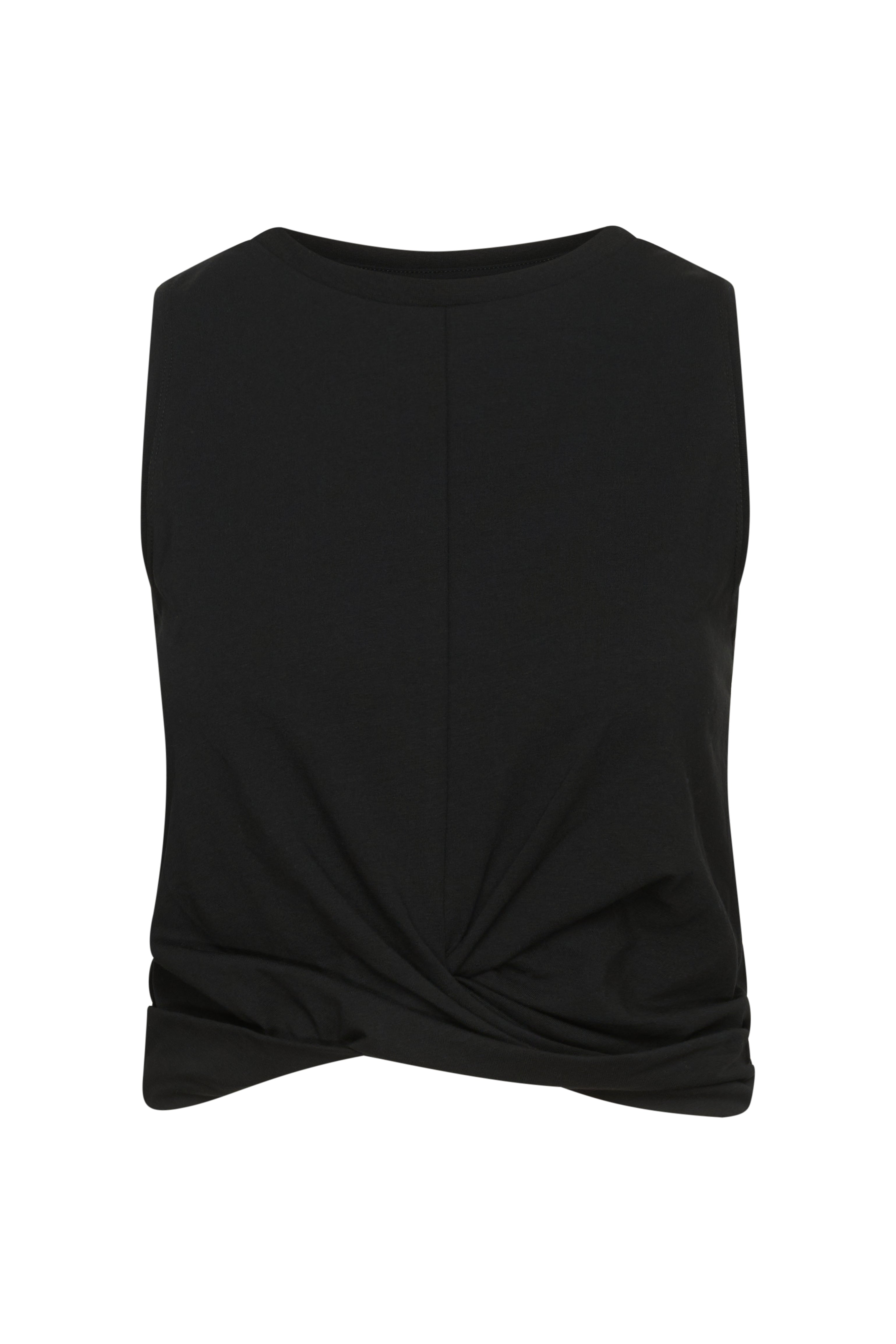 Cropped Top Black | Hey Honey Yoga & Active Wear