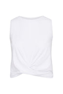 Cropped Top White | Hey Honey Yoga & Active Wear