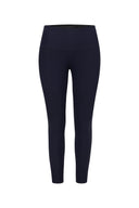 Leggings Cropped Ribbed Baritone Blue | Hey Honey & Active Wear