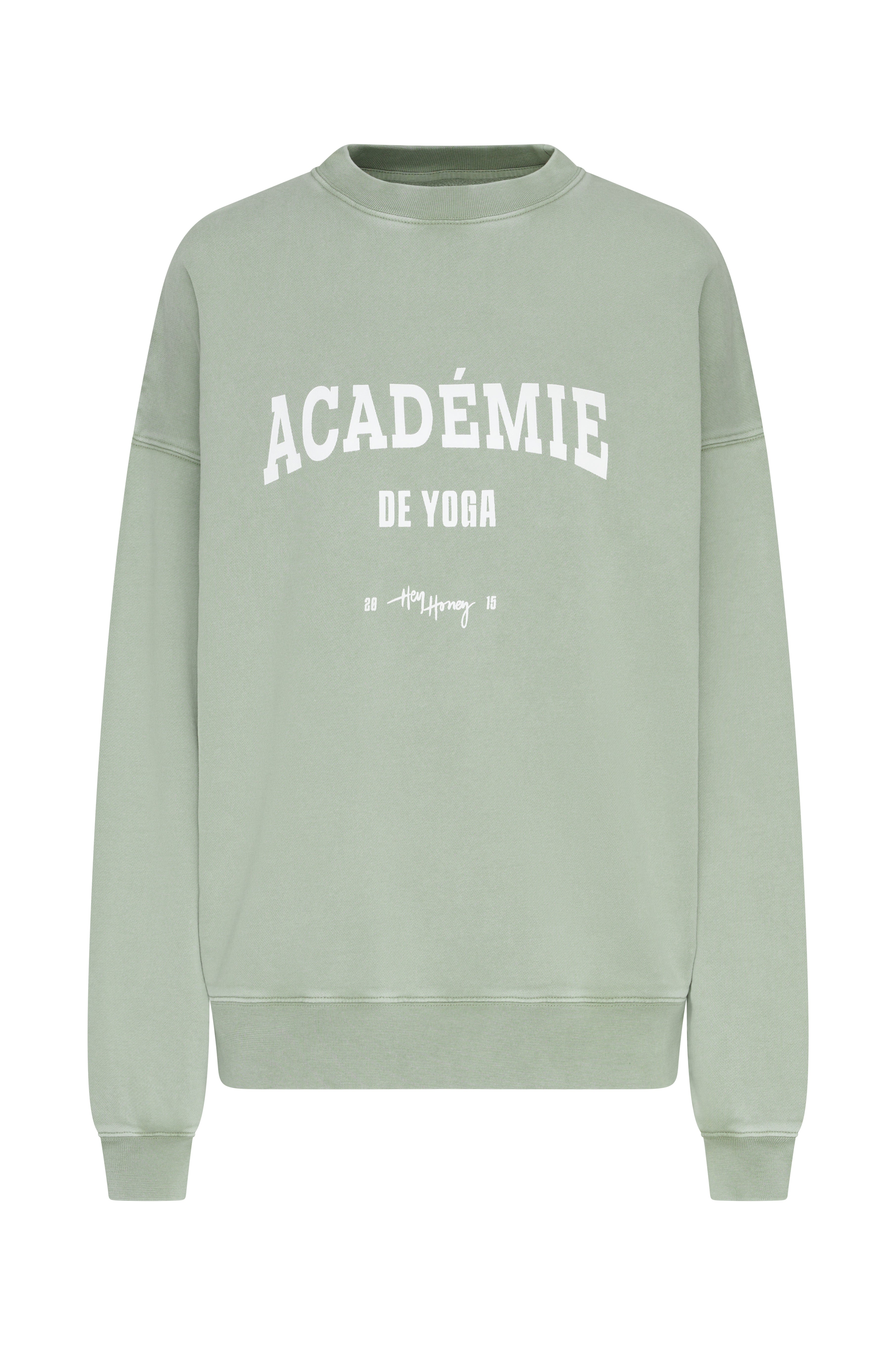 Sweater Academie Vetiver | Hey Honey Yoga & Active Wear