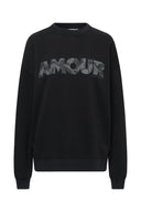 Sweatshirt Amour Black | Hey Honey & Active Wear