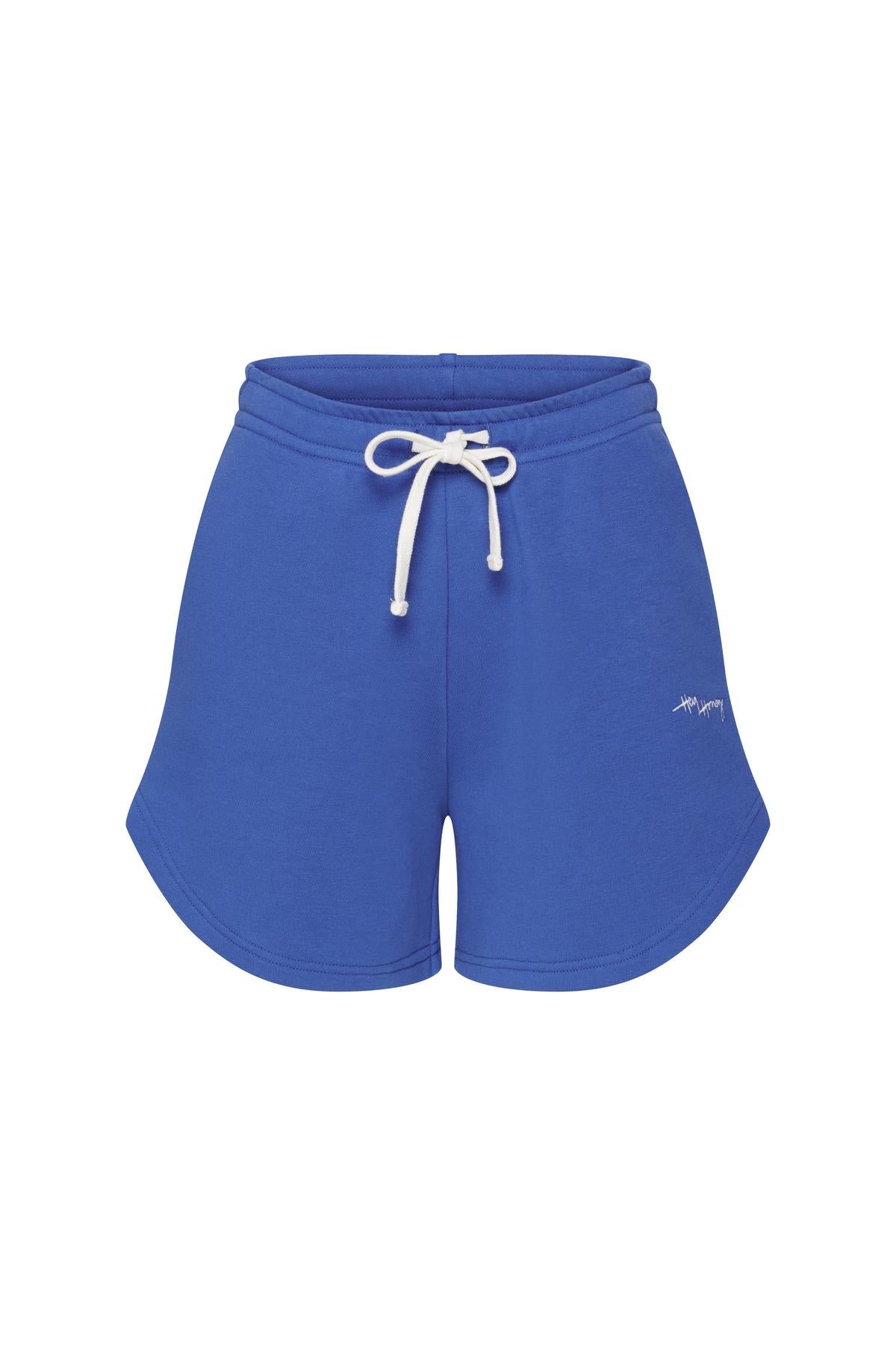 Boxing Sweat Shorts Royal Blue | Hey Honey