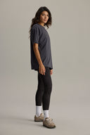 Oversized T-Shirt Leo Dark Grey | Hey Honey & Active Wear