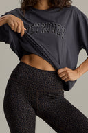 Oversized T-Shirt Leo Dark Grey | Hey Honey & Active Wear
