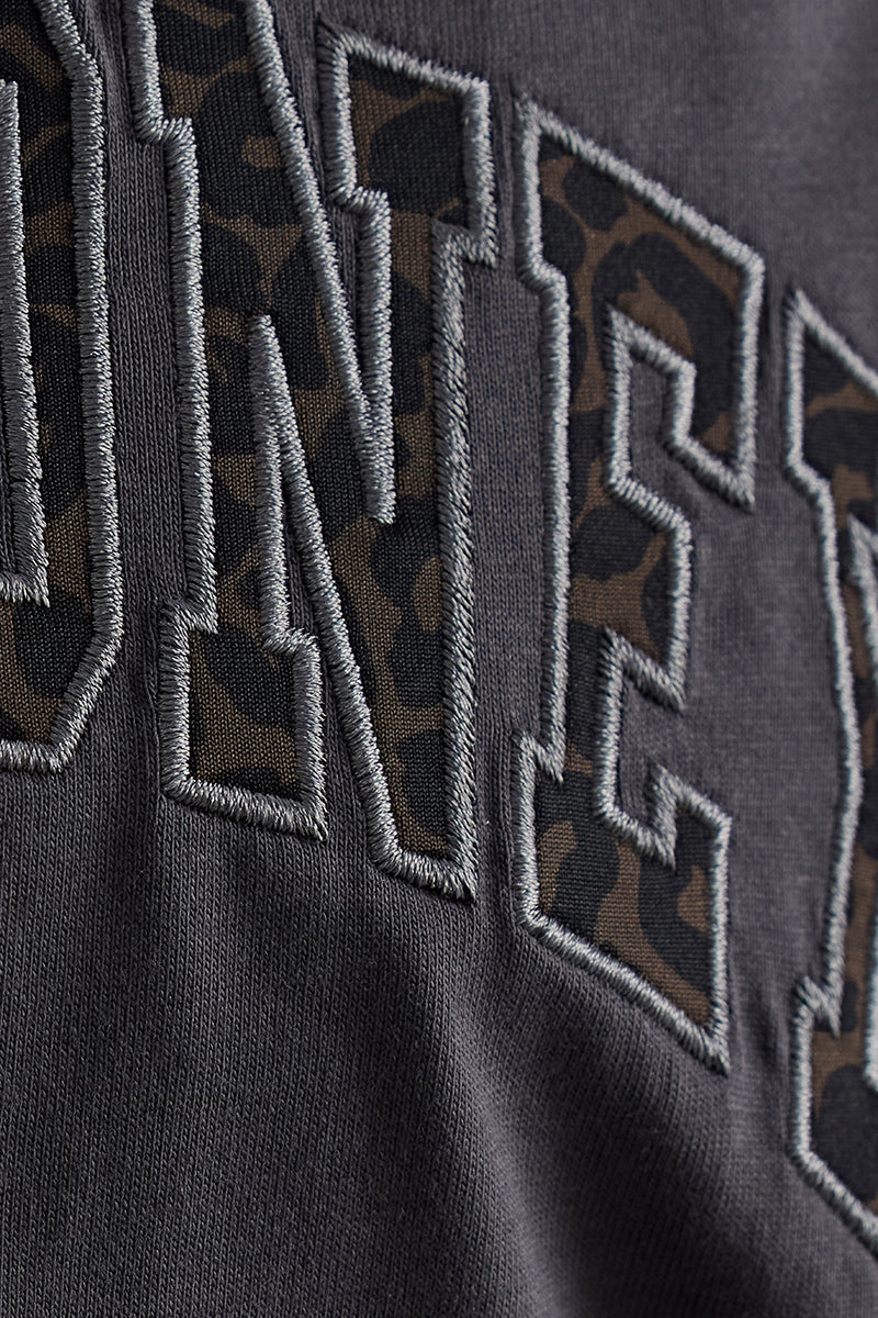 Oversized T-Shirt Leo Dark Grey | Hey Honey & Active Wear