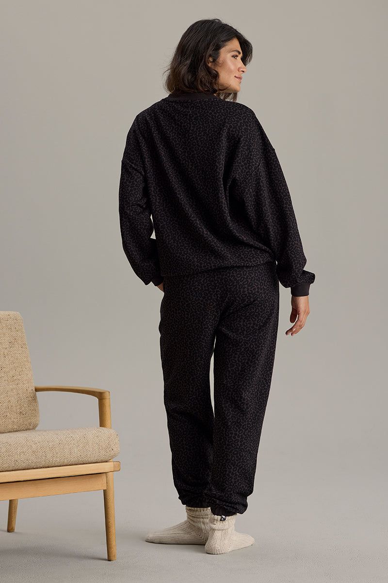 Sweater Leo Dark Brown | Hey Honey & Active Wear