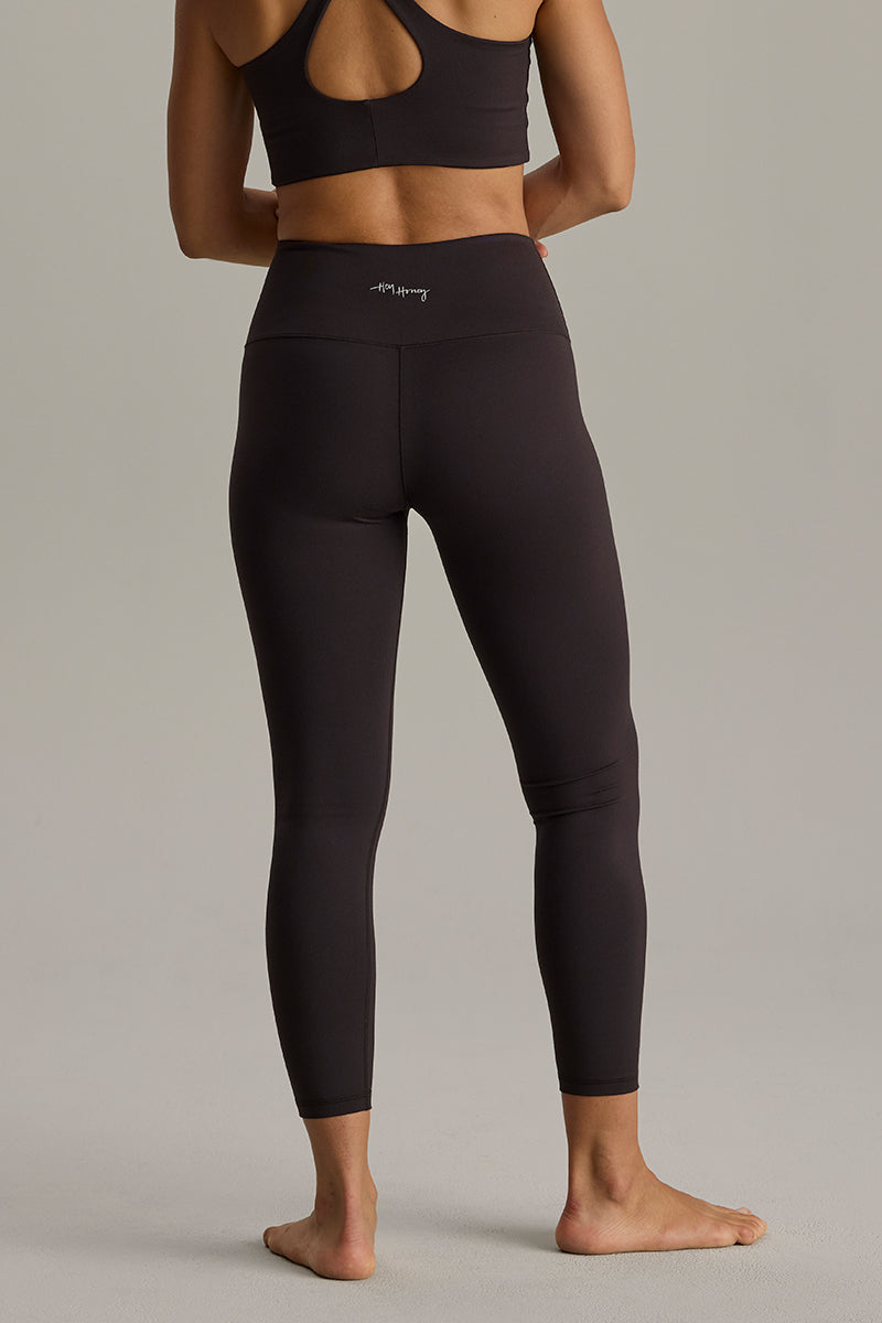 Leggings Cropped Always Dressed Dark Brown | Hey Honey & Active Wear