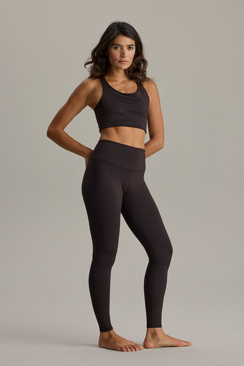 Leggings Always Dressed Dark Brown | Hey Honey & Active Wear
