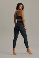 Cropped Palm Teal Set | Hey Honey & Active Wear