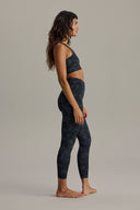 Cropped Palm Teal Set | Hey Honey & Active Wear