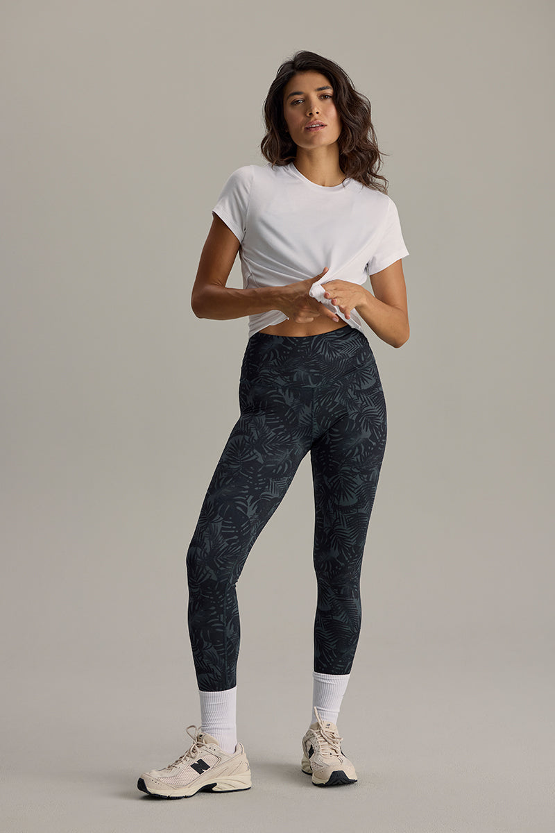 Active Wrap Tee White | Hey Honey & Active Wear