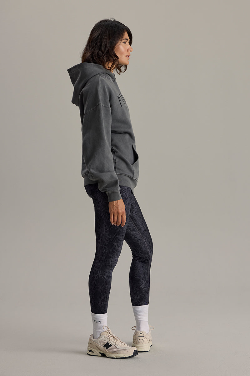 Hoodie Peace Black Washed | Hey Honey & Active Wear