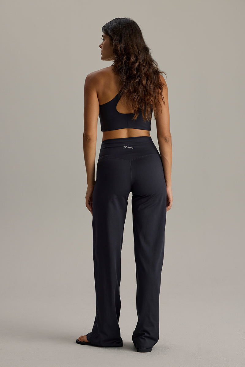 Wide Leggings Cotton Touch Black | Hey Honey & Active Wear