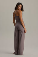 Wide Leggings Cotton Touch Taupe | Hey Honey & Active Wear