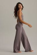 Wide Leggings Cotton Touch Taupe | Hey Honey & Active Wear