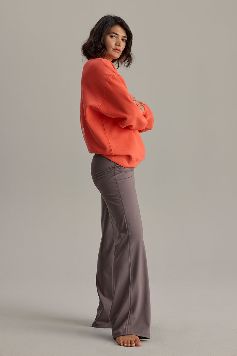 Sweater Hey Hot Coral Washed | Hey Honey & Active Wear