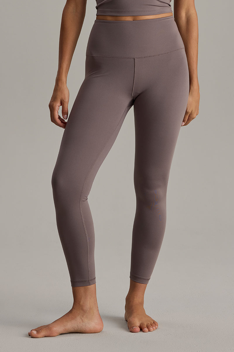 Leggings Cropped Cotton Touch Taupe | Hey Honey & Active Wear