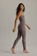 [lavender dark grey] Leggings Cotton Touch Taupe | Hey Honey & Active Wear