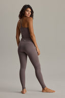 [lavender dark grey] Leggings Cotton Touch Taupe | Hey Honey & Active Wear
