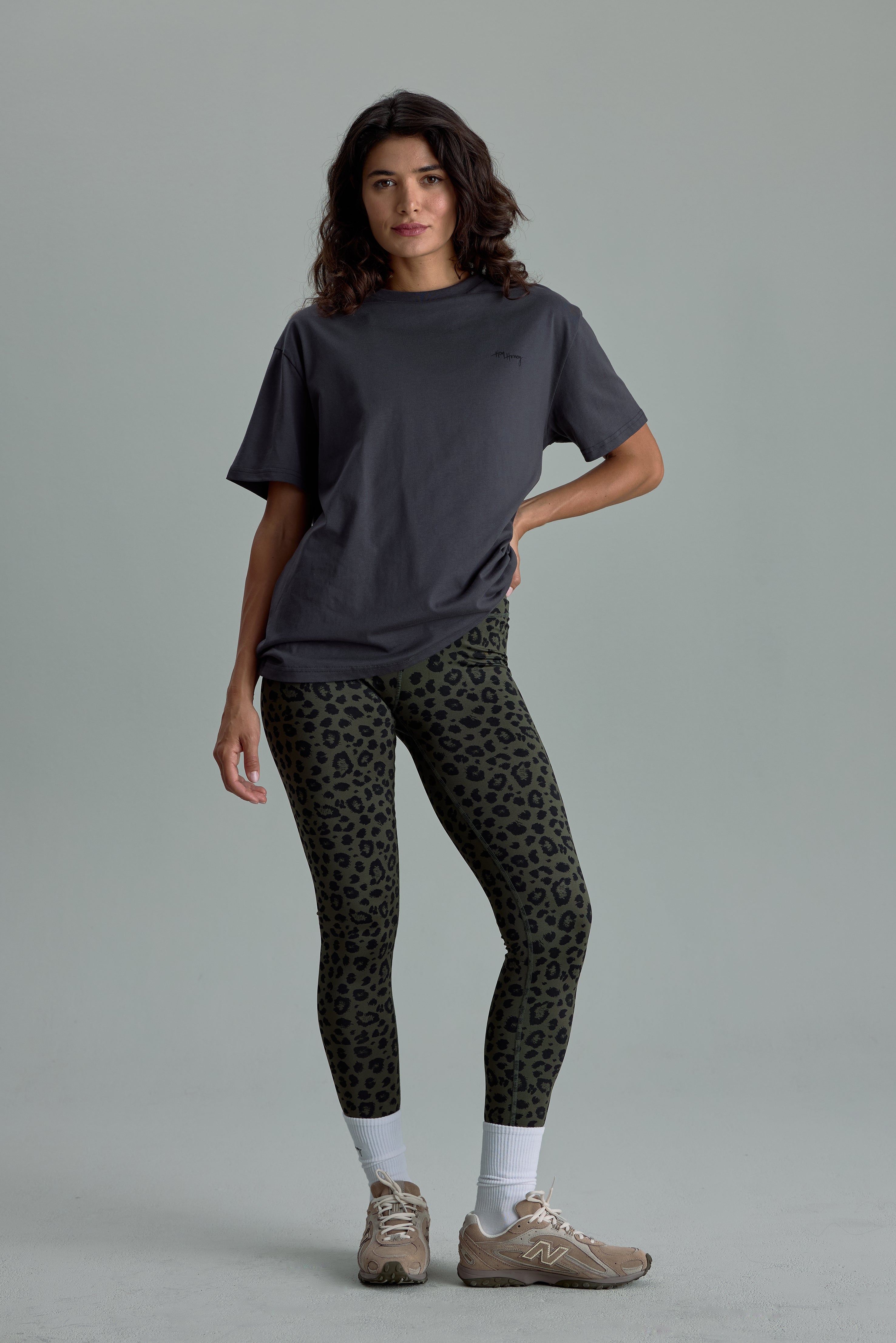 T-Shirt Kind Dark Grey | Hey Honey & Active Wear
