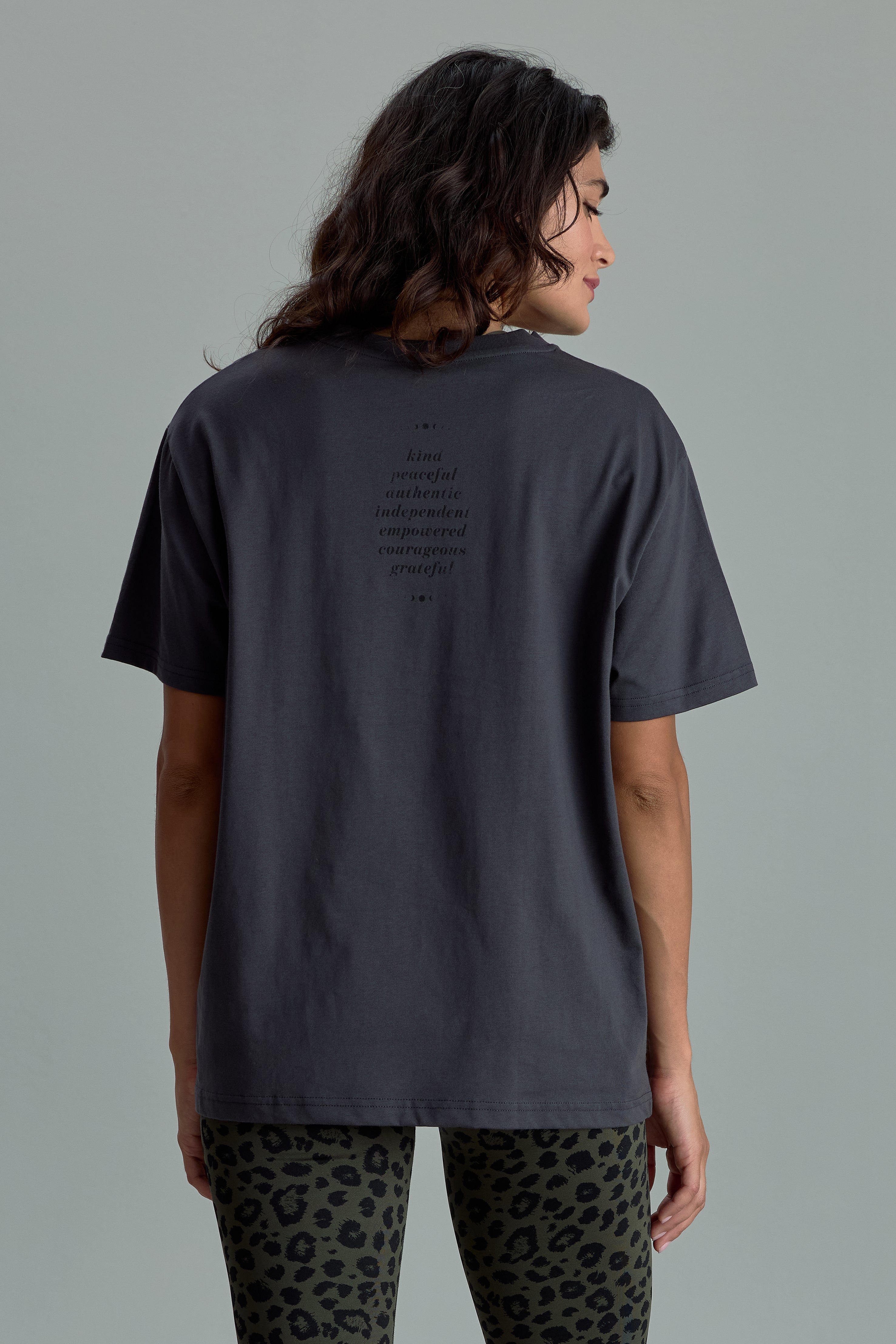 T-Shirt Kind Dark Grey | Hey Honey & Active Wear