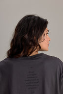 T-Shirt Kind Dark Grey | Hey Honey & Active Wear