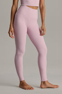 Leggings Ribbed Dawn Pink | Hey Honey & Active Wear